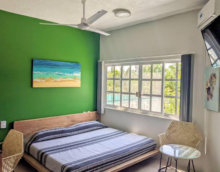Studio -Trees At Mikasa- Near Beach, Pool, Fast Wifi, Ac & King Bed Puerto Escondido  Ngoại thất bức ảnh